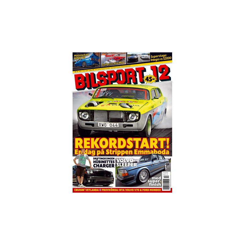 Bilsport nr 12 2007