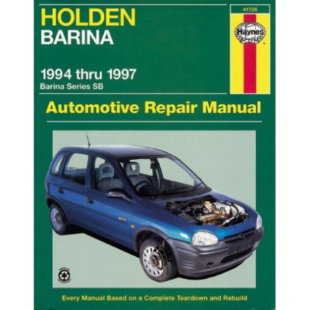 Holden Barina 1994-1997