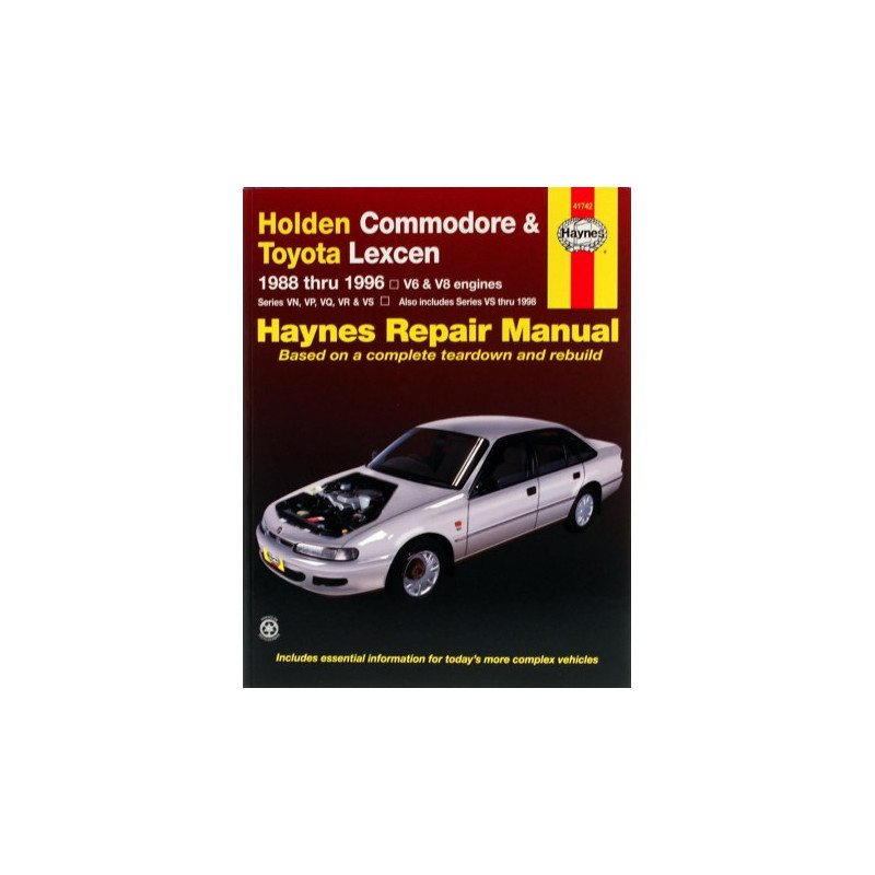 Holden Commodore 1988-1996 Toyota Lexcen 1989-1997