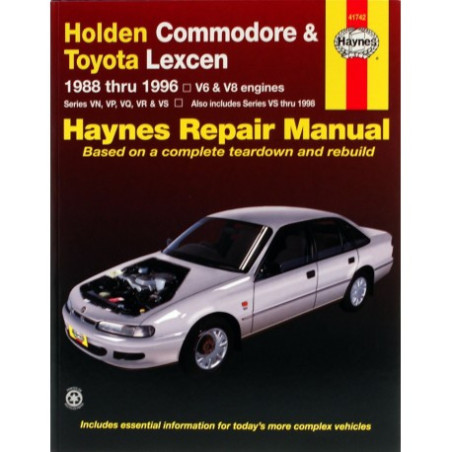 Holden Commodore 1988-1996 Toyota Lexcen 1989-1997