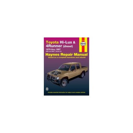 Toyota Hi Lux 4x4 4x2 Diesel Toyota 4 Runner Diesel 1979-1997