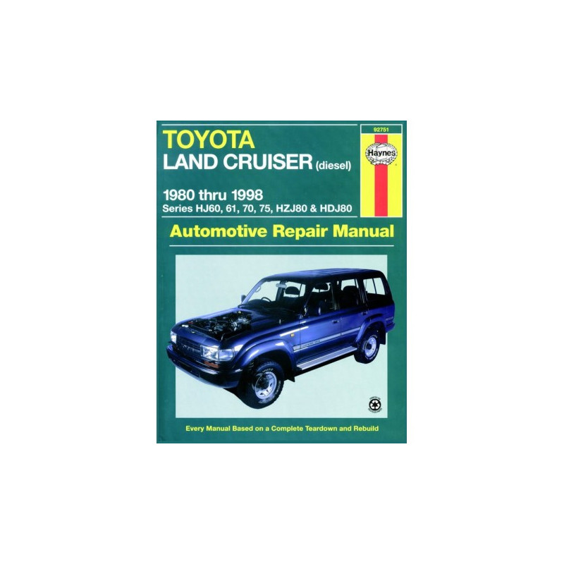 Toyota Land Cruiser Diesel 1980-1998