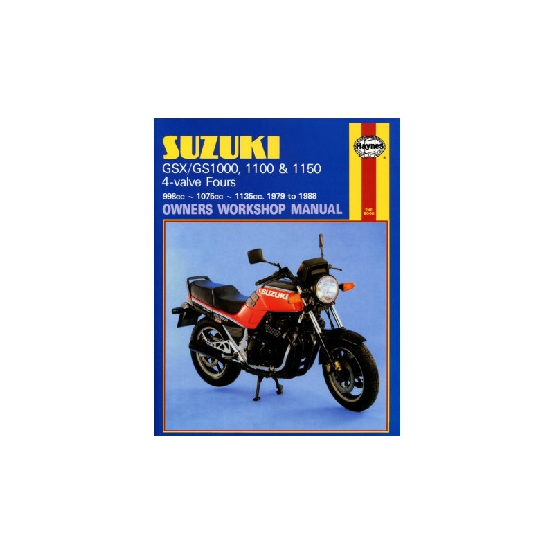 Suzuki GS/GSX1000 1100 & 1150 4-valve Fours 1979 - 1988