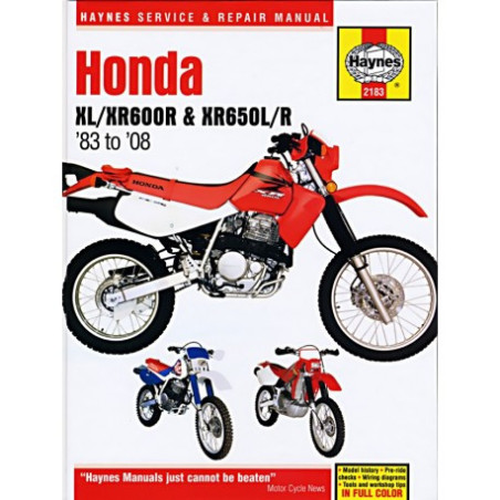 Honda XL/XR600R & XR650L/R 1983 - 2014