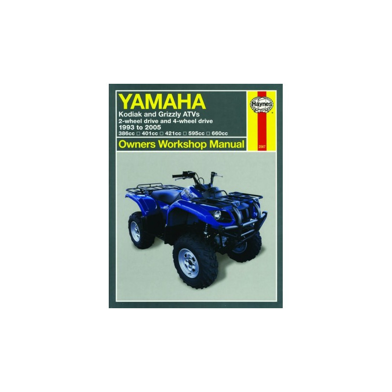 Yamaha Kodiak and Grizzly ATVs 1993 - 2005