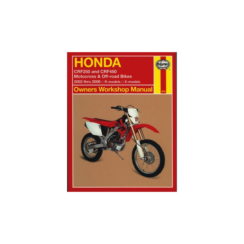 Honda CRF250 & CRF450 2002 - 2006