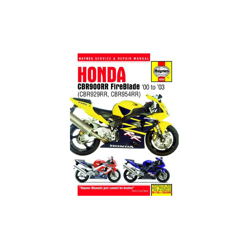 Honda CBR900RR FireBlade 2000 - 2003