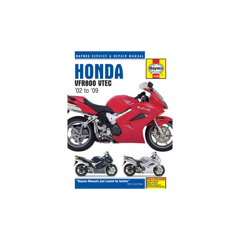 Honda VFR V-Tec V-Fours 2002 - 2009