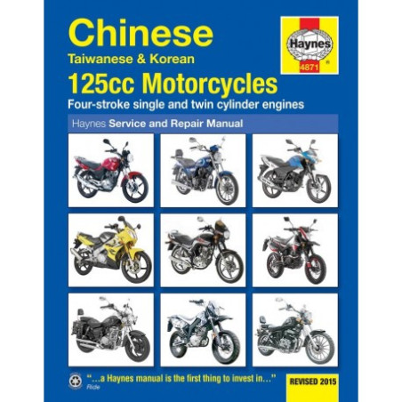 Chinese Taiwanese & Korean 125cc Motorcycles