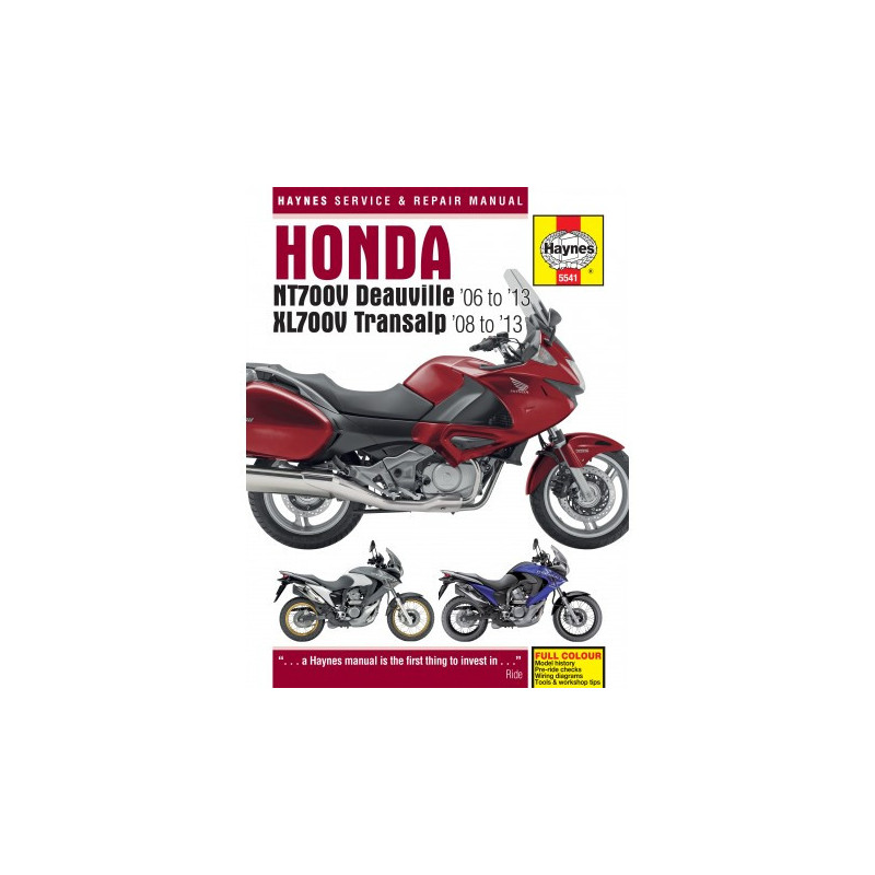 Honda NT700V Deauville & XL700V Transalp 2006 -20 13