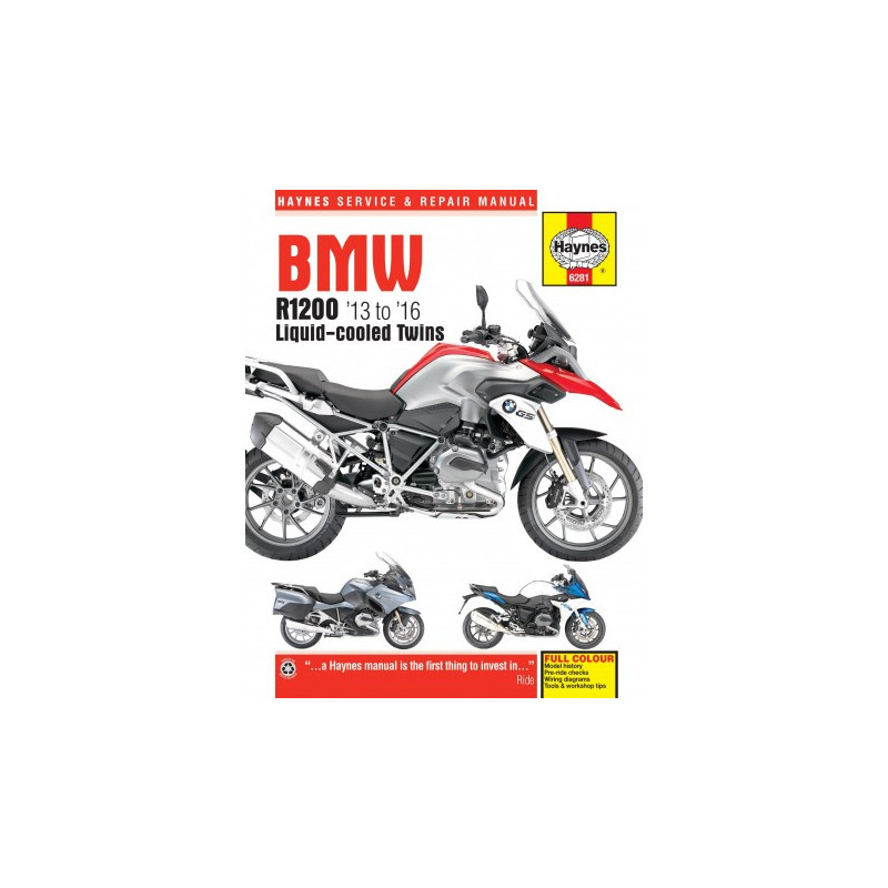 BMW R1200 dohc liquid-cooled Twins ('13 to '16)