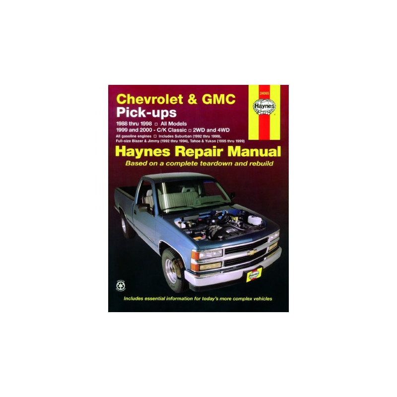 Chevrolet & GMC Pick-ups (88-98) & C/K Classic (99-00)