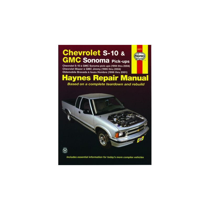 Chevrolet S-10 (94-04) & GMC Envoy (98-01)