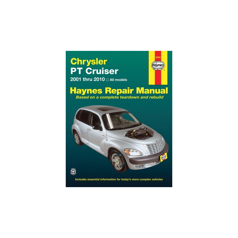 Chrysler PT Cruiser Haynes Repair Manual for all models 2001 thru 2010