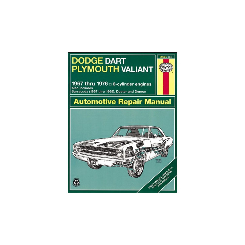 Dodge Dart & Plymouth Valiant '67-'76