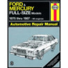 Ford & Mercury Full Size Sedans '75-'87