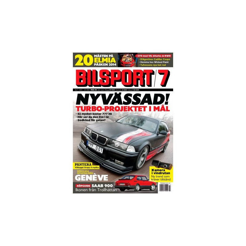 Bilsport nr 7 2014