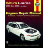 Saturn L-series Haynes Repair Manual covering all L-series models from 2000 thru 2004