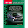 Chrysler Front Wheel Drive Cars 4-Cyl Engine only Chilton Repair Manual for 1981-95 (including coverage of 4-Cylind