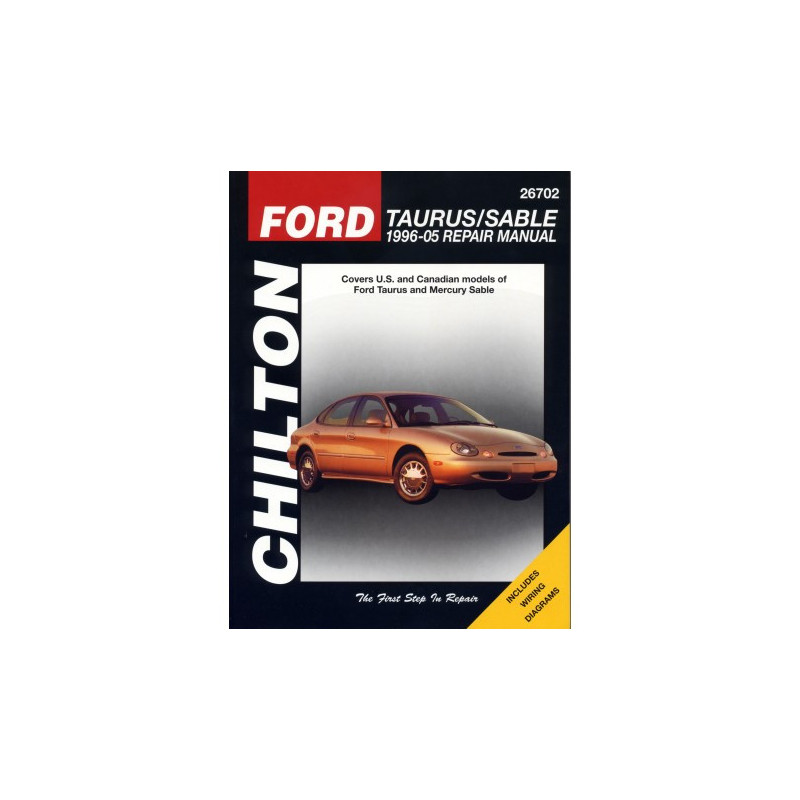 Ford Taurus/Sable Chilton Repair Manual for 1996-05 covering all models except SHO or variable fuel models