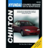 Hyundai Chilton Repair Manual for 1994-98 covering all models of Accent Elantra Excel Scoupe Sonata and Tiburon