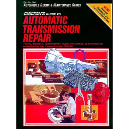 Chilton Total Service Series for Automatic Transmission Repair of domestic vehicles from 1974-80