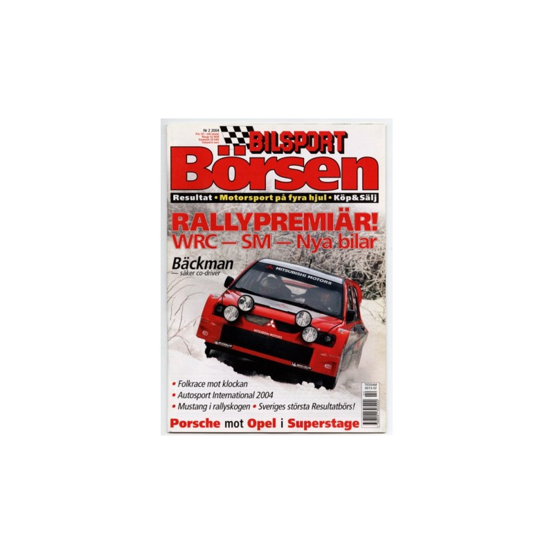 Bilsport Börsen nr 2  2004