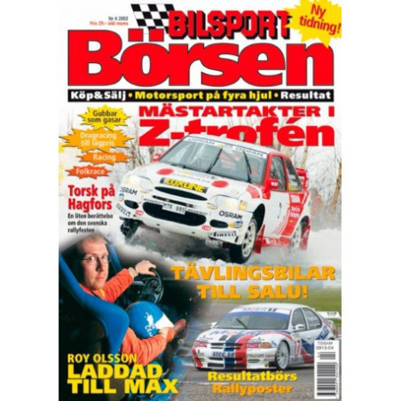 Bilsport Börsen nr 4  2002