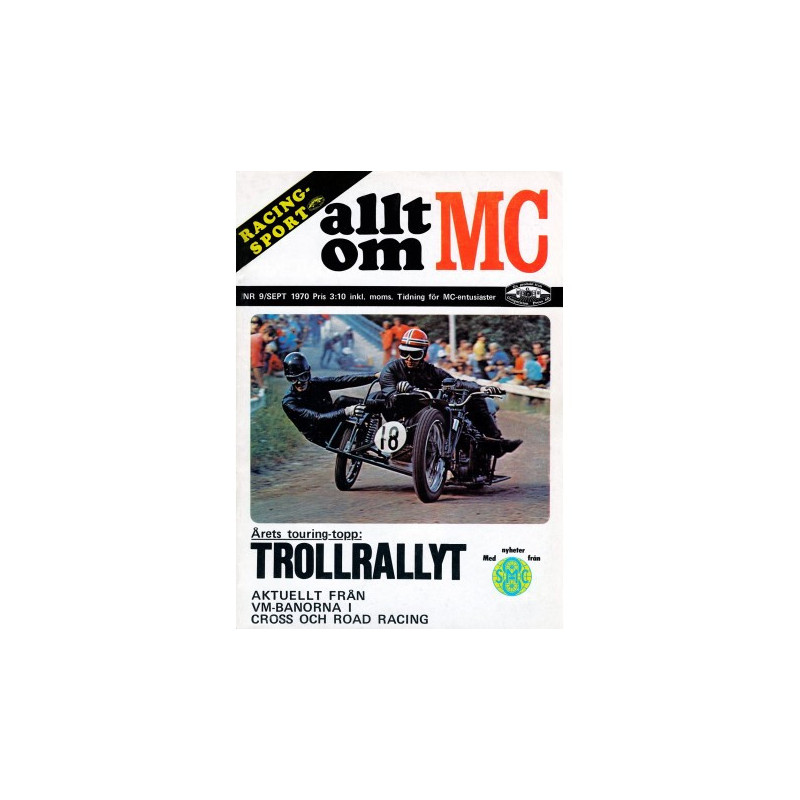 Allt om MC nr 9  1970