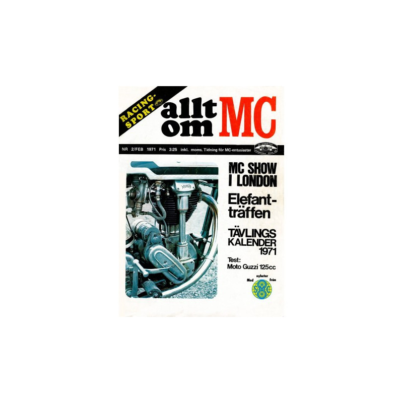 Allt om MC nr 2  1971