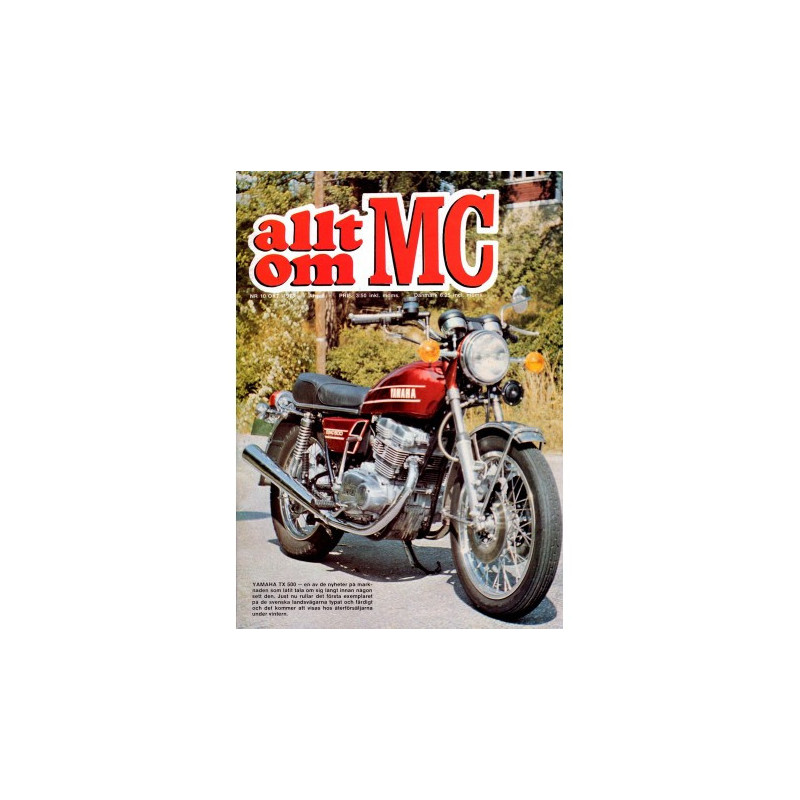 Allt om MC nr 10  1973