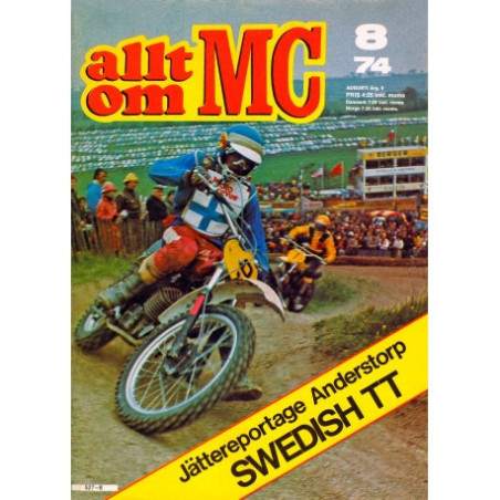 Allt om MC nr 8  1974