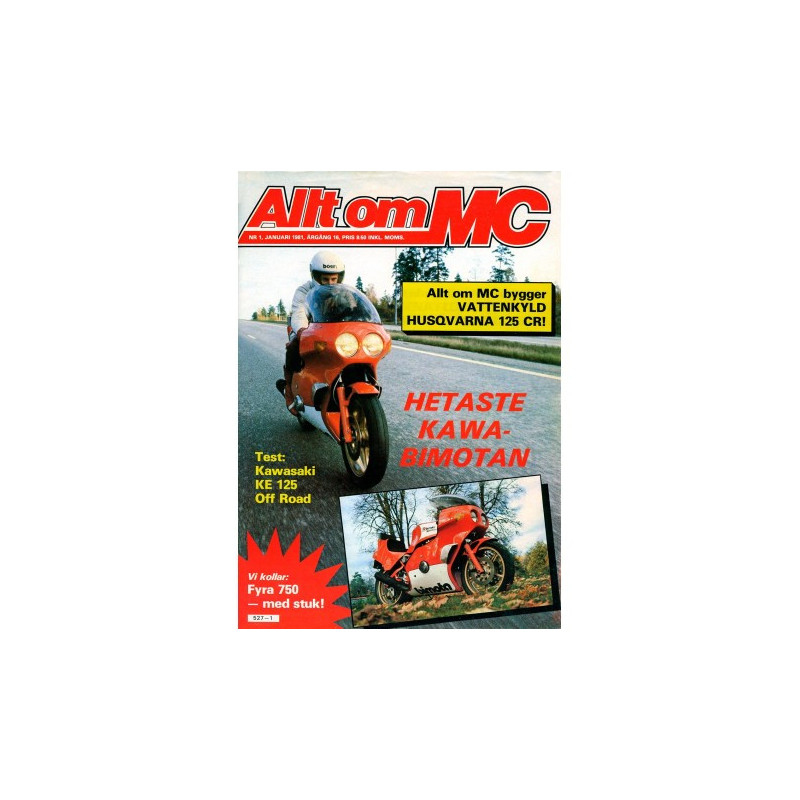 Allt om MC nr 1  1981