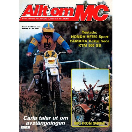 Allt om MC nr 10  1982