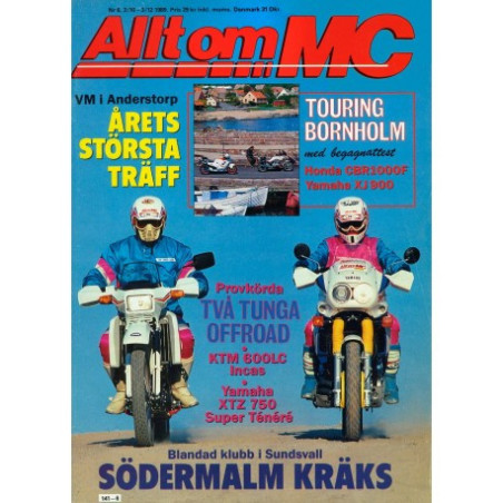 Allt om MC nr 6  1989