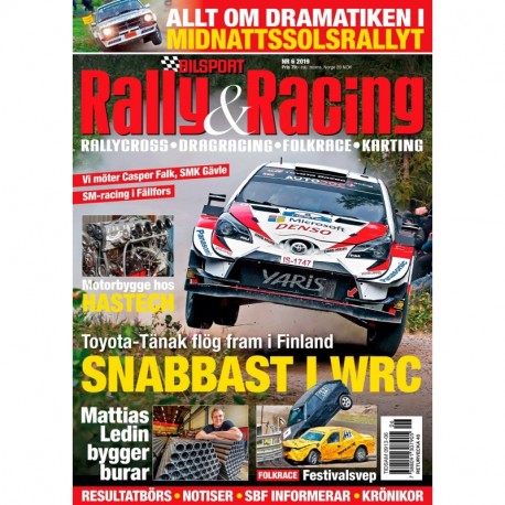 Bilsport Rally & Racing nr 6 2019