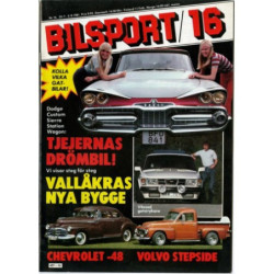 Bilsport nr 16  1981