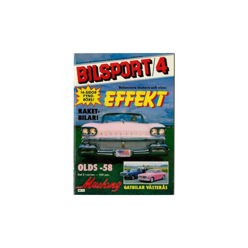 Bilsport nr 4  1982