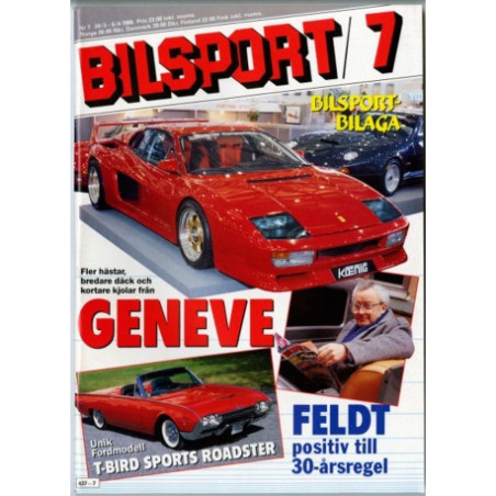 Bilsport nr 7  1988