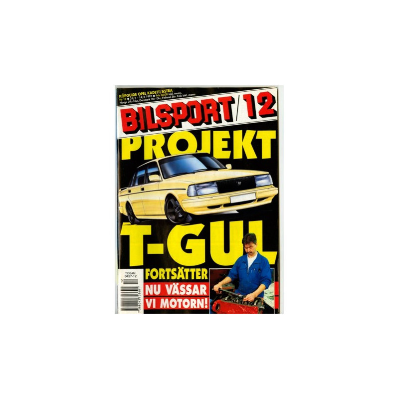 Bilsport nr 12  1995