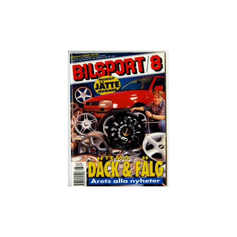 Bilsport nr 8  1995