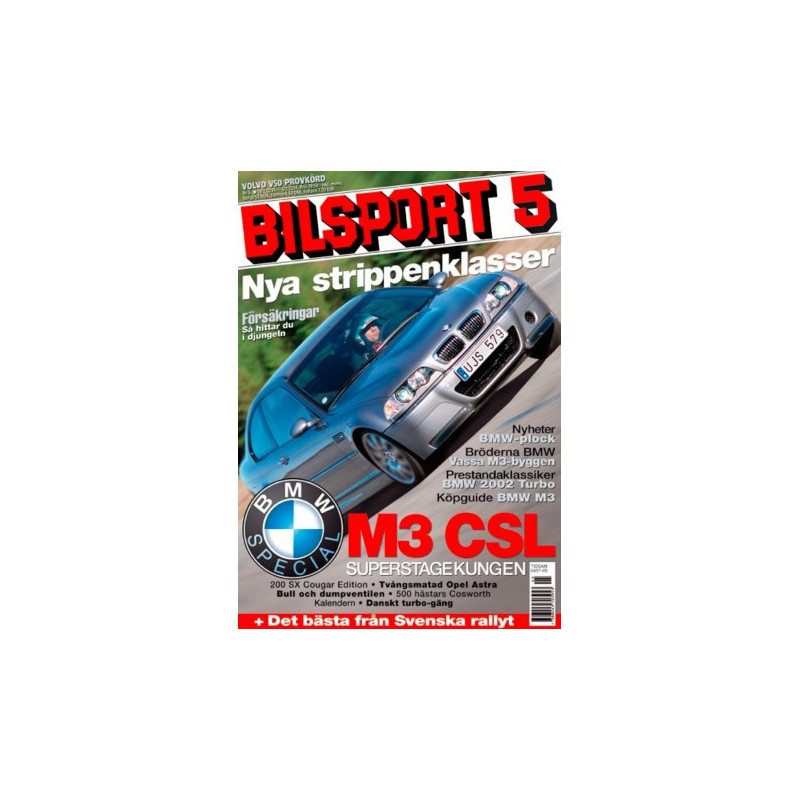 Bilsport nr 5  2004