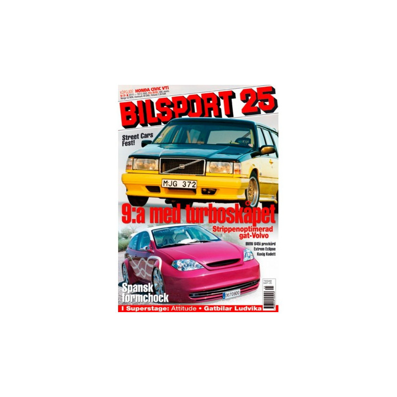 Bilsport nr 25  2003