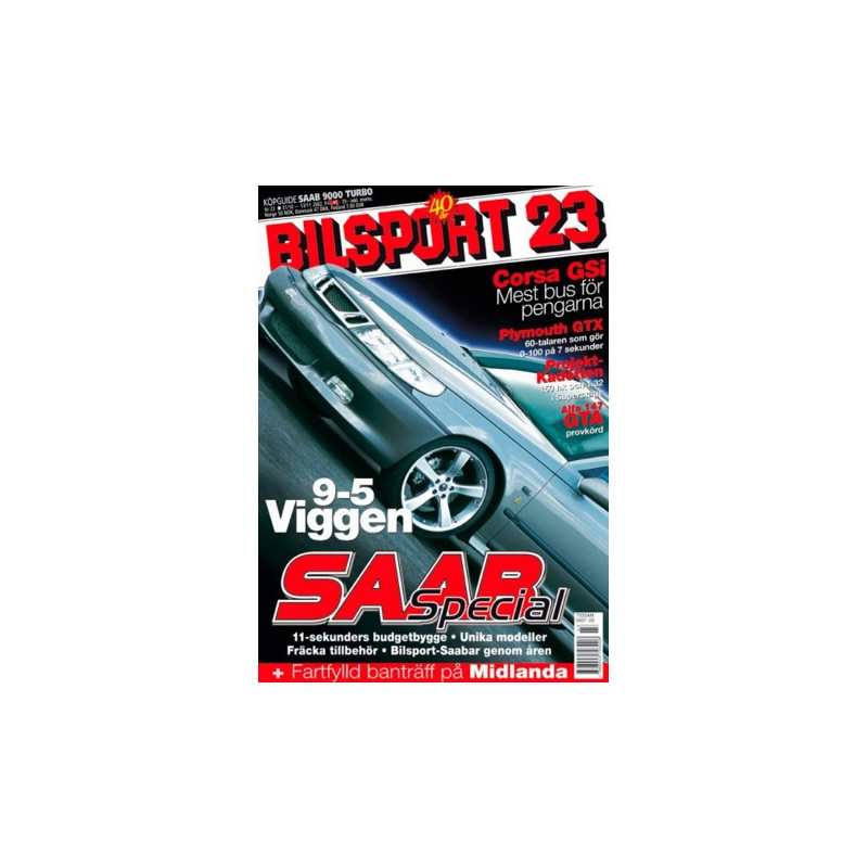 Bilsport nr 23  2002