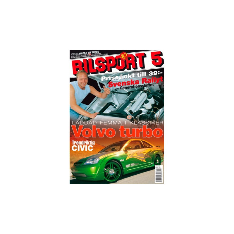 Bilsport nr 5  2002