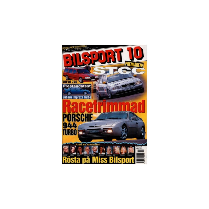 Bilsport nr 10  1999