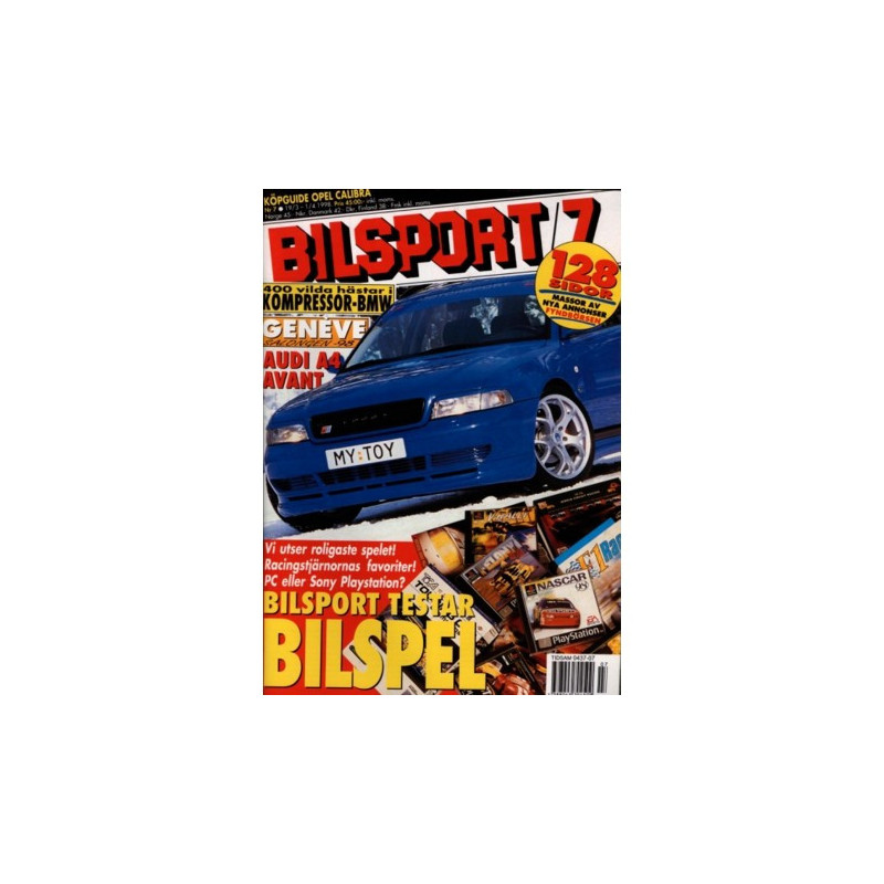 Bilsport nr 7  1998