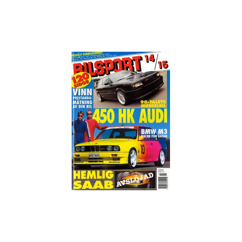 Bilsport nr 14  1996