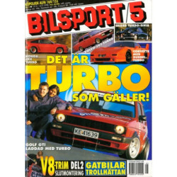 Bilsport nr 5  1998