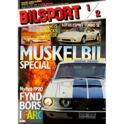 Bilsport nr 1  1990